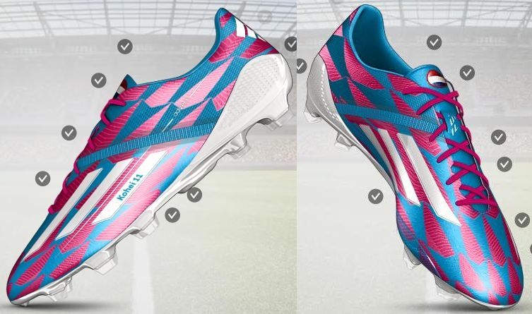 mi adidas アディゼロ F50 WC カスタマイズ : Kohei's BLOG