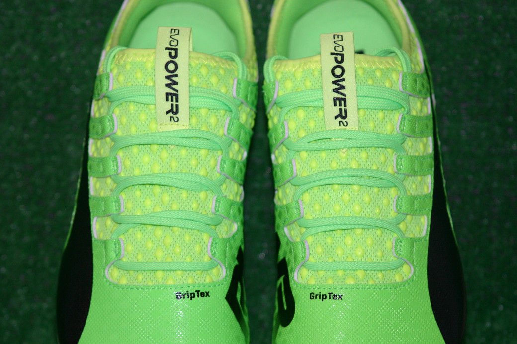 プーマサッカースパイク　エヴォパワーヴィガー2 SG PUMA プーマ エヴォパワー 2.2 MIXED SG(ネイビー×ホワイト