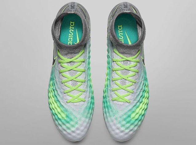 Nike スパイクシューズ グレー/ライム Nike スパイクシューズ グレー/ライム