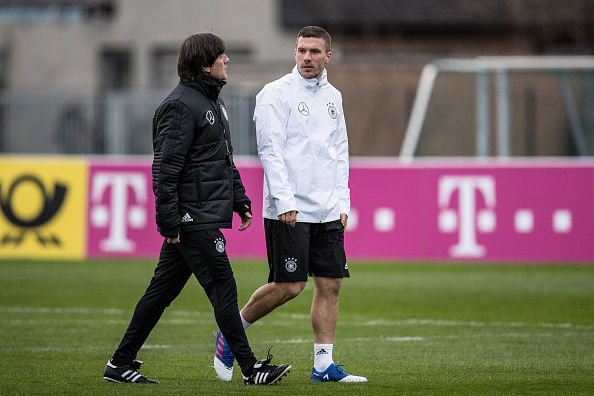 ドイツ代表実支給選手用長袖　サイズXLポドルスキ ポドルスキがアディダス「X99.1FG」を着用！その他の着用選手も