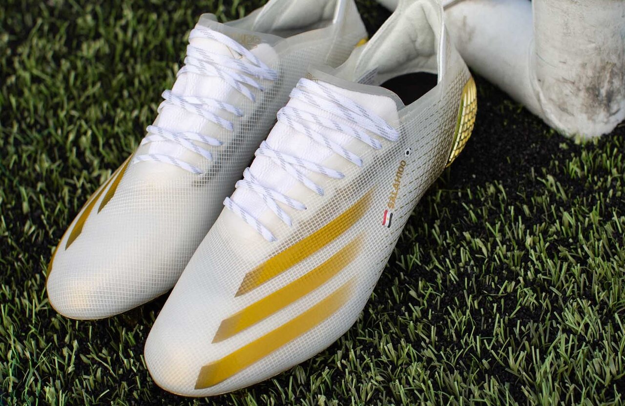 Fwサラーがリバプールでの公式戦100ゴール達成記念スペシャルスパイクを着用 Kohei S Blog サッカースパイク情報ブログ