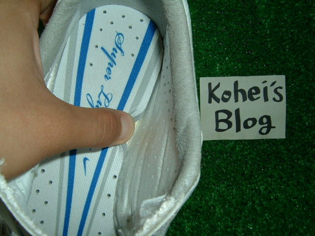 スーパーリゲラのインソールを取り外してみる Kohei S Blog サッカースパイク情報ブログ