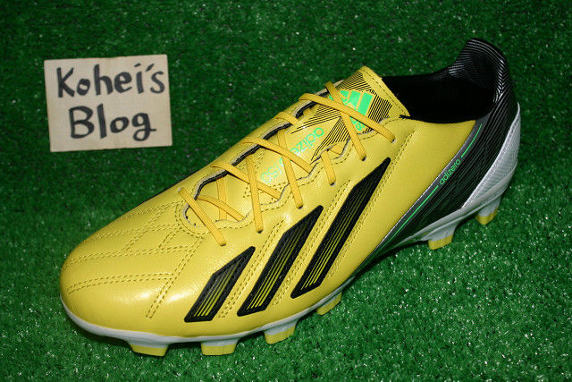 アディダス アディゼロ F50 ジャパン TRX HG LEA イエロー adidas アディゼロ F50 ジャパン TRX HG LEA : Kohei's BLOG