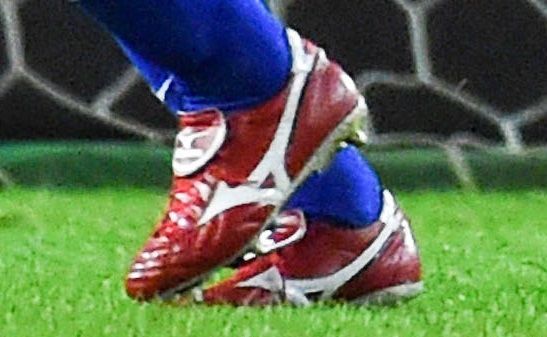 曽ヶ端 選手 実使用 特注スパイク 曽ヶ端準の特注スパイク 【詳細】 ミズノ製 : Kohei's BLOG