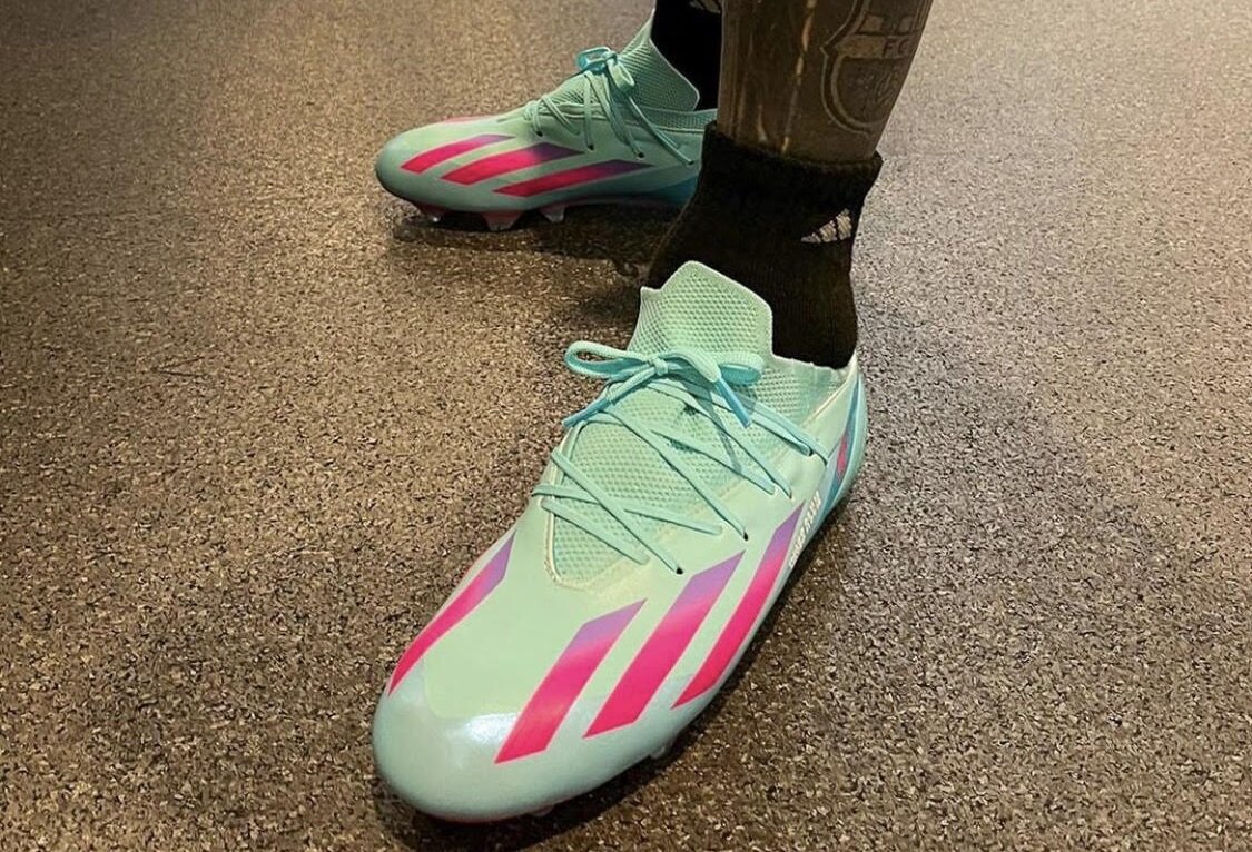 アディダス クレイジーファスト.1 メッシ メッシ直筆サイン入り2023スパイク (アディダスX クレイジーファスト.1