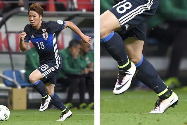 キリンカップ2016 決勝 日本代表 vs ボスニア 着用スパイク キリンカップ2016 決勝 日本代表 vs ボスニア 着用スパイク