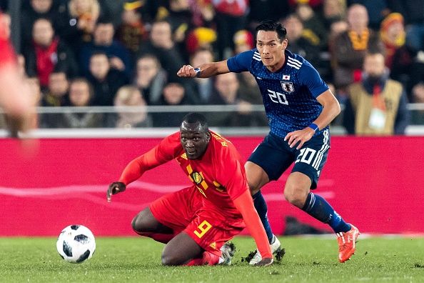 日本代表 vs ベルギー代表 着用スパイクデータ (2017年11月15日 日本代表 vs ベルギー代表 着用スパイクデータ (2017年11月15日