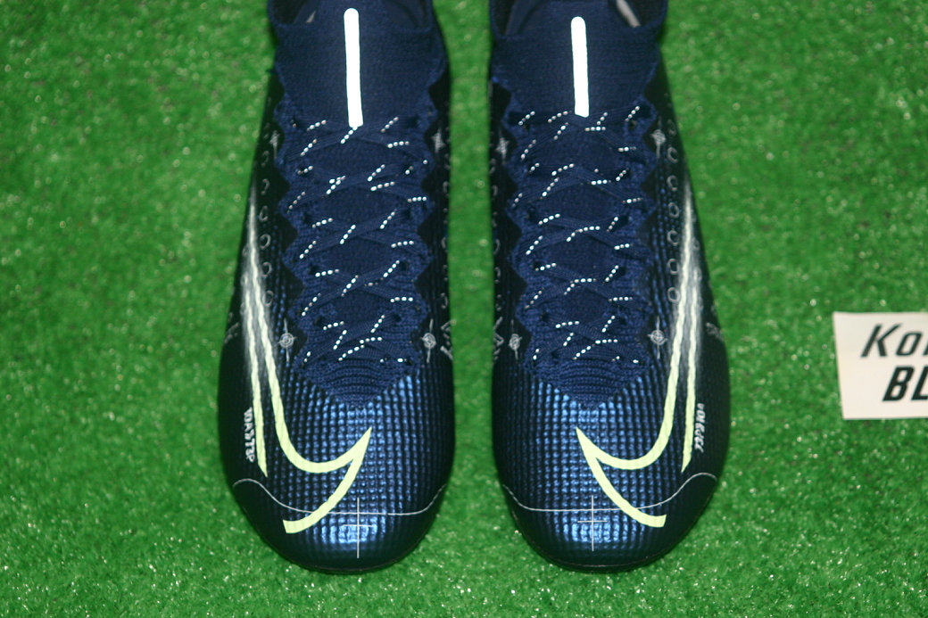 サッカースパイクNIKEスーパーフライ7エリート　MDS　FG 26 NIKE ナイキ スーパーフライ 7 エリート MDS IC(ネイビー