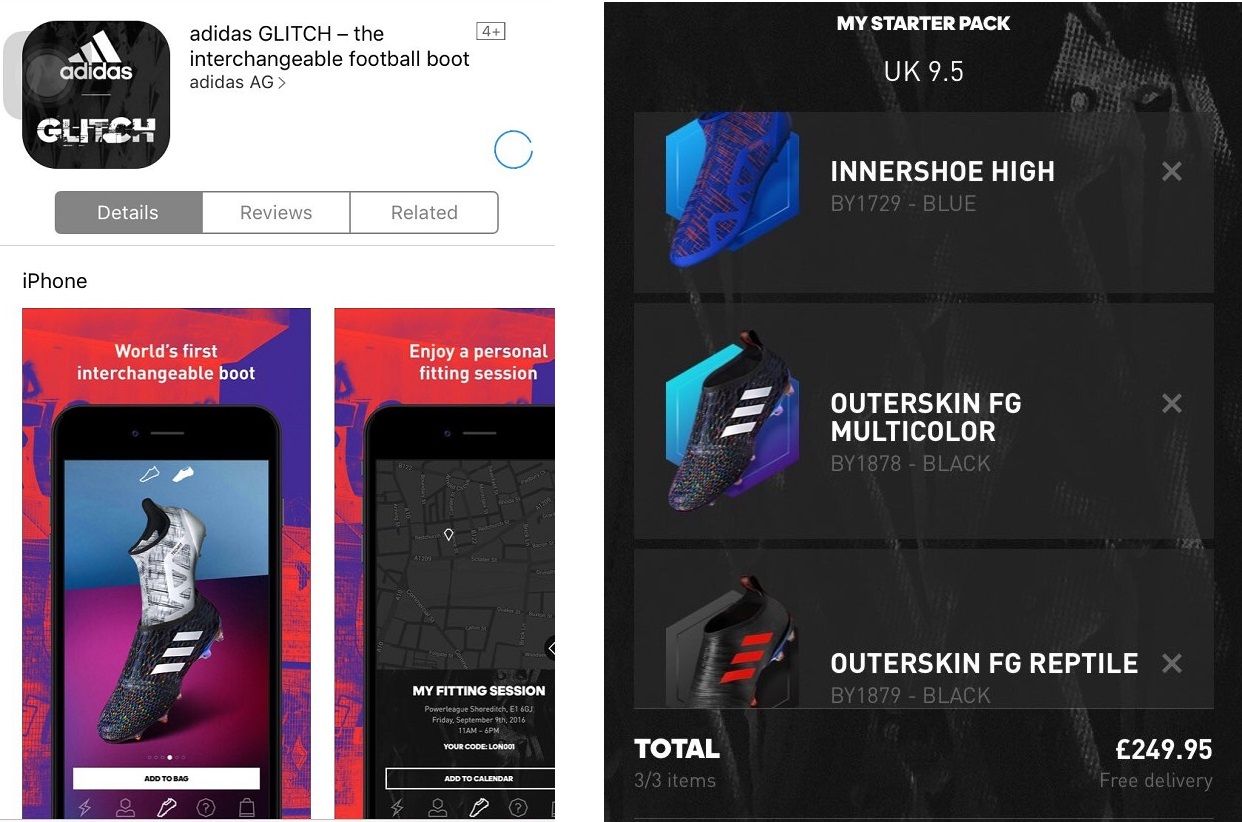 risico vervangen Onenigheid 実践】 adidas GLITCH APP アプリ をダウンロードしてみた : Kohei's BLOG サッカースパイク情報ブログ