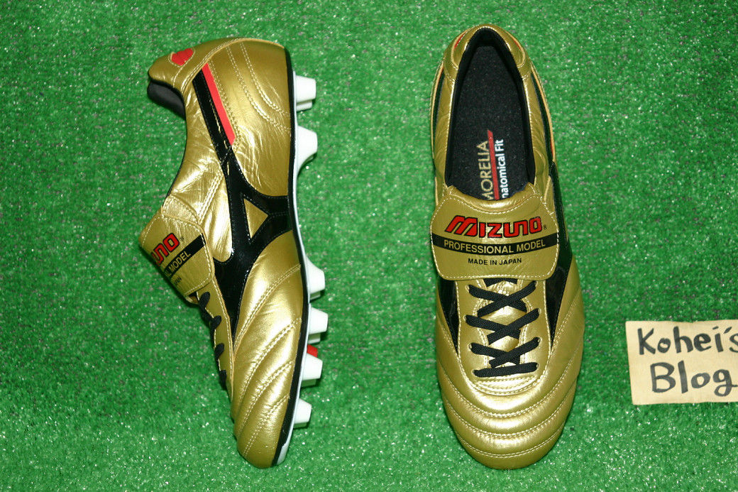 詳細】 ミズノ モレリア2 ゴールド 金 : Kohei's BLOG サッカー 詳細】 ミズノ モレリア2 ゴールド 金 : Kohei's BLOG サッカー