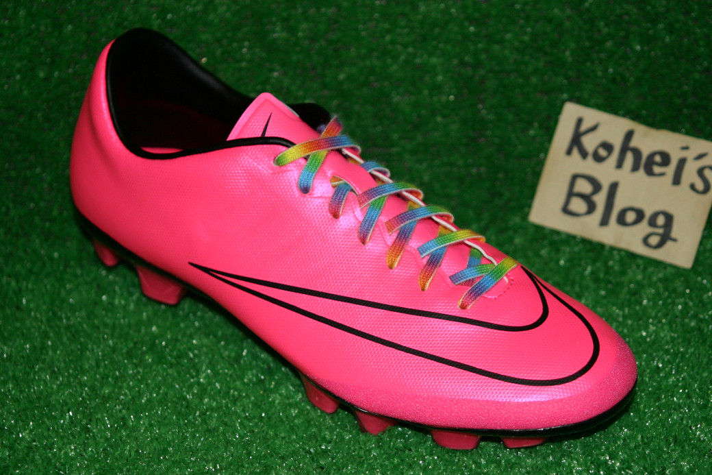 マーキュリアルベロチ2 シューレース替え : Kohei's BLOG サッカー