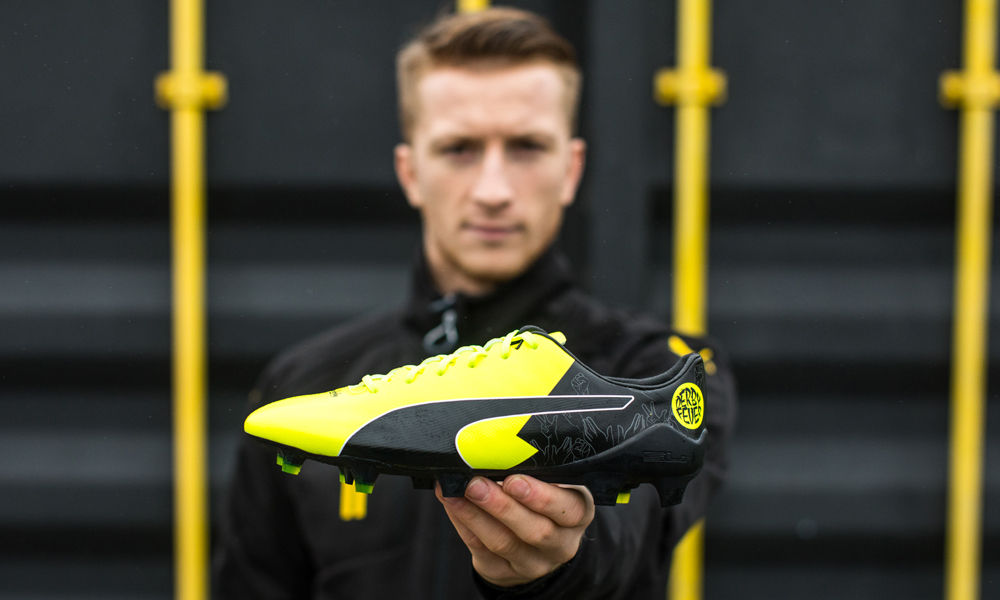 ロイス着用スパイク】 PUMA エヴォスピード 17.SL-S Reus DF FG