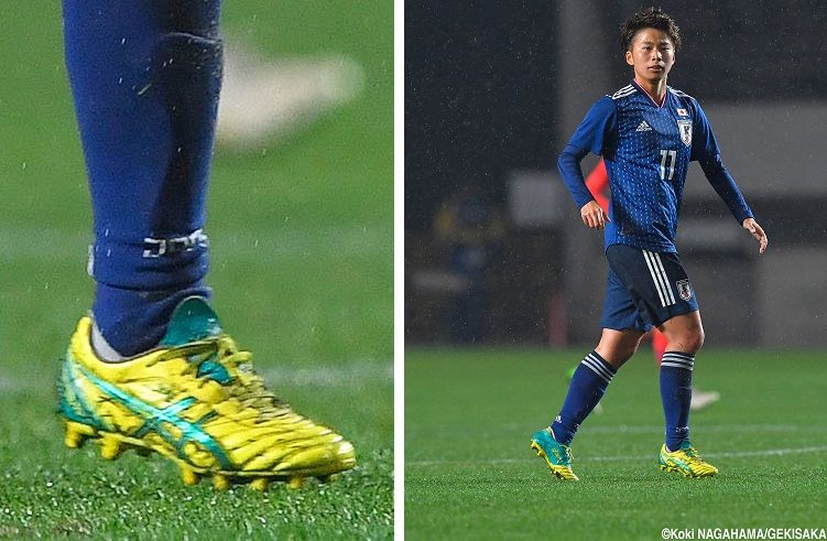 なでしこジャパン 着用スパイクデータ 【EAFF E-1選手権2017