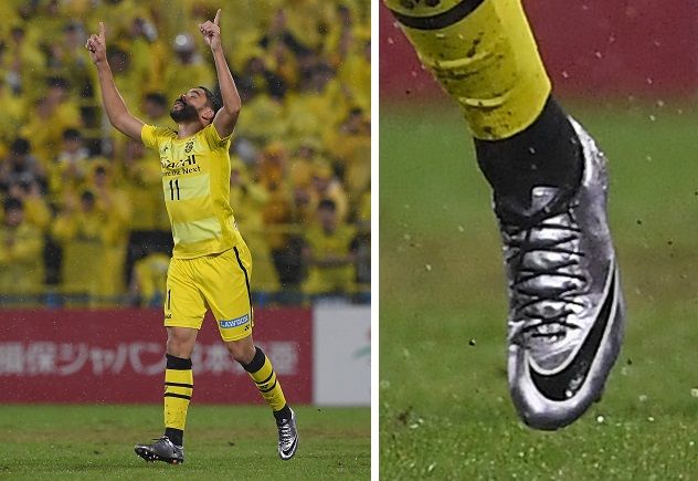 Nike マーキュリアルサッカーシューズ スパイク チアゴサンタナ選手着用 Nike マーキュリアルサッカーシューズ スパイク チアゴサンタナ