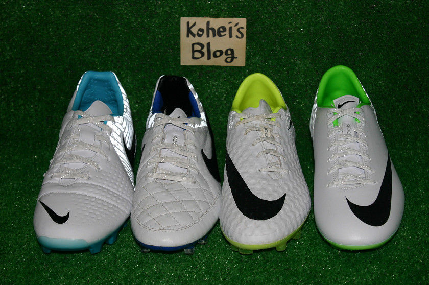 ナイキ ハイパーヴェノム ファントム FG ホワイトパック リフレクティブ NIKE ホワイトパック まとめ : Kohei's BLOG サッカースパイク情報ブログ