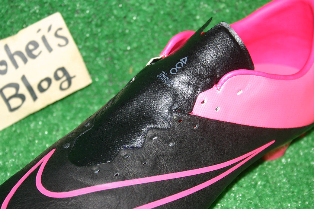 マーキュリアルヴェイパー10 レザー シューレース替え : Kohei's