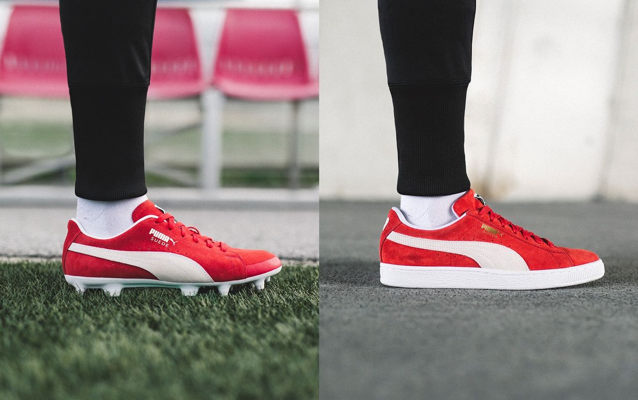 希少 PUMA プーマ スエード SUEDE スパイク フューチャー 26.0 プーマ スウェード50周年記念】 FUTURE Suede 50 Pack FG/AG