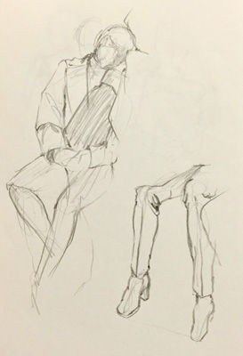 電車クロッキー181206-02