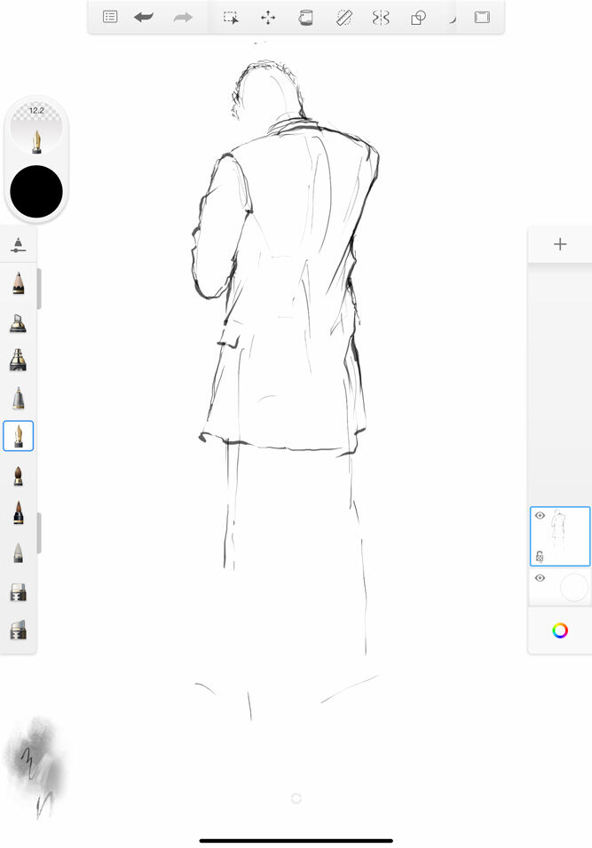 Ipadで電車クロッキーまとめ Autodesk Sketchbook編 年9月28 10月2日の週 こいふみのスケッチブック Macbook