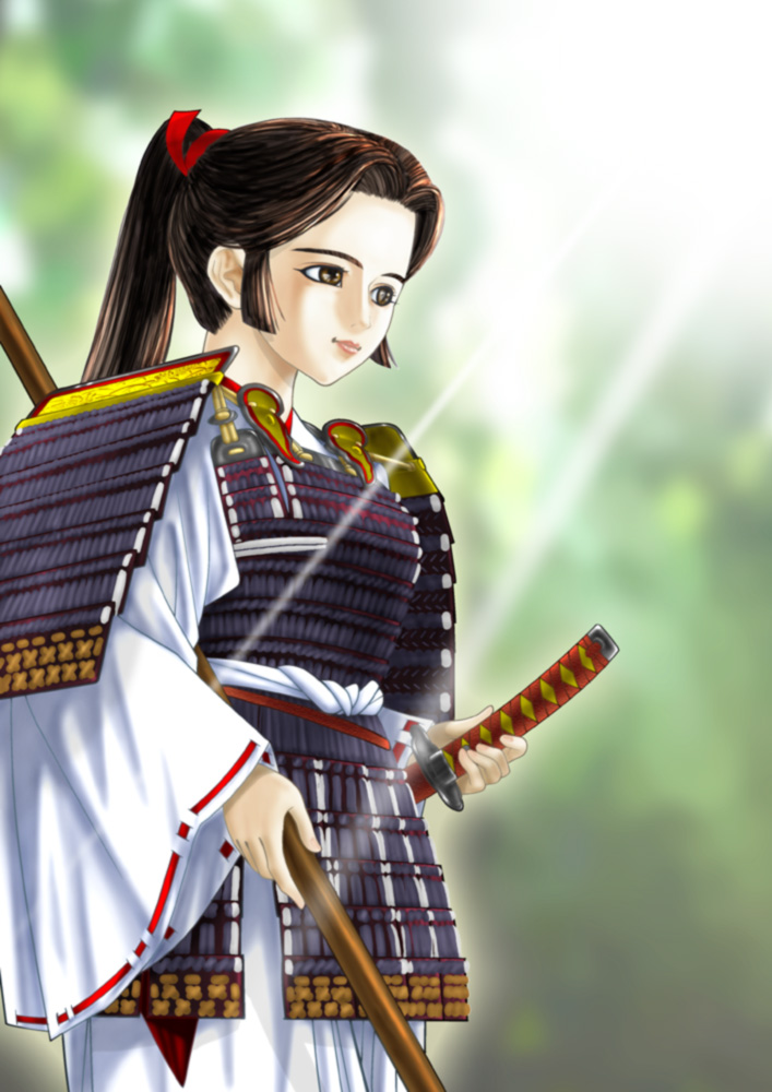 大三島の鶴姫 : 巷にひとり在り