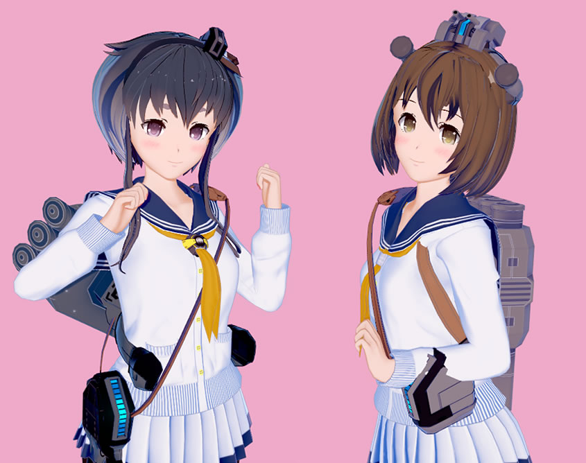 艦これ 時津風 雪風リメイク コイカツ キャラ置場