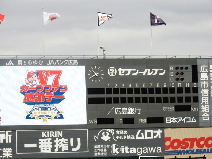 2016優勝カープファン250