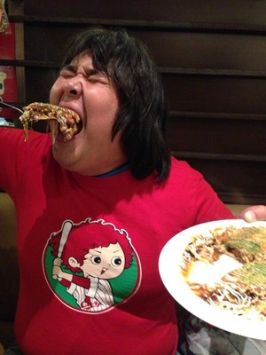 ガリガリガリクソンお好み焼き