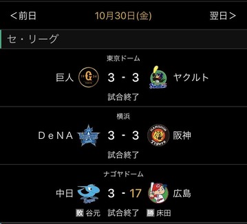 2020年巨人リーグ優勝3