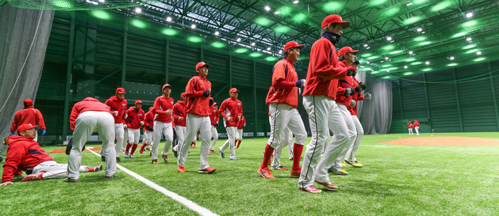 カープ屋内練習場5