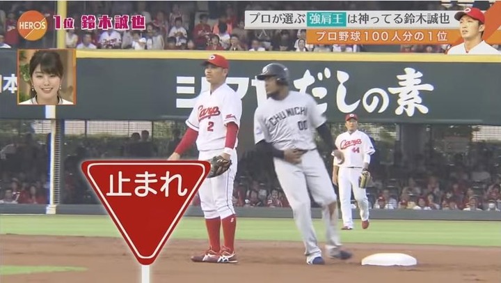 プロ野球100分の1位2016強肩部門61