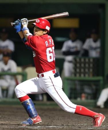 安部の3点タイムリー