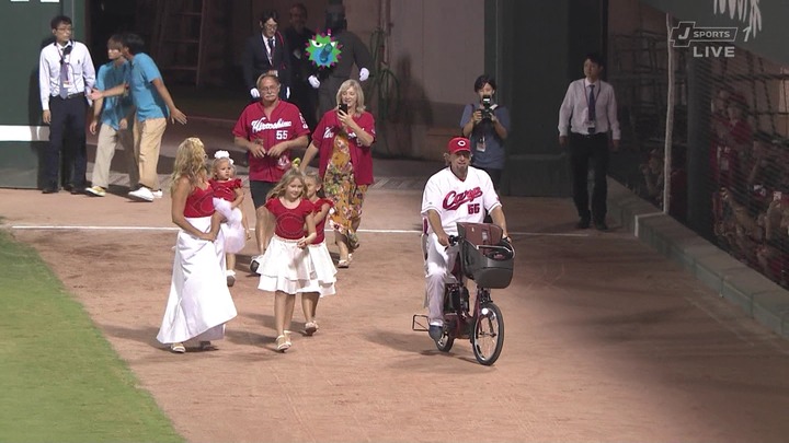 エルドレッド引退セレモニー1