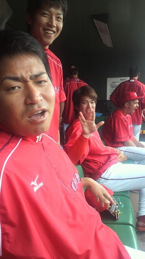 上野決め顔
