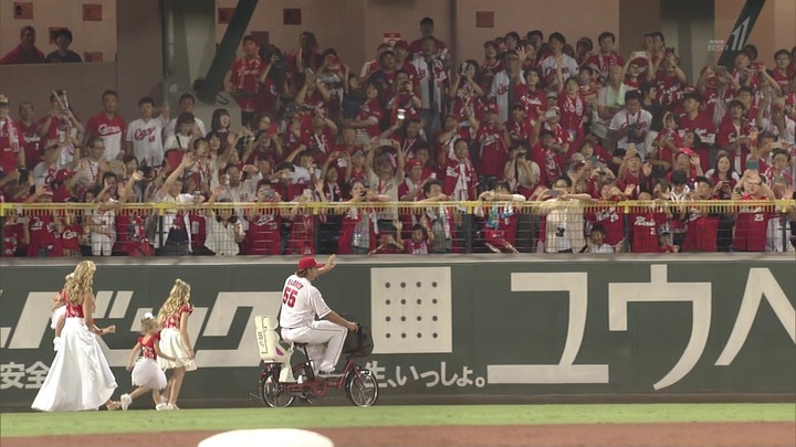 エルドレッド引退セレモニー4