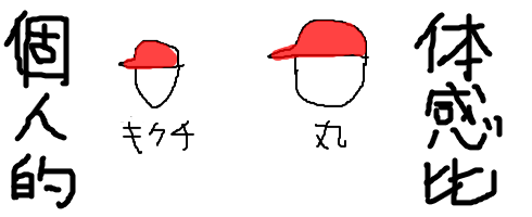 菊丸顔体感比