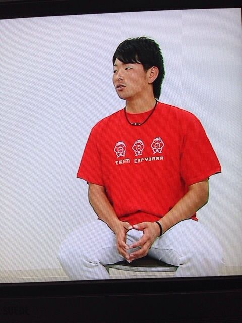 大瀬良チームカピバラTシャツ3