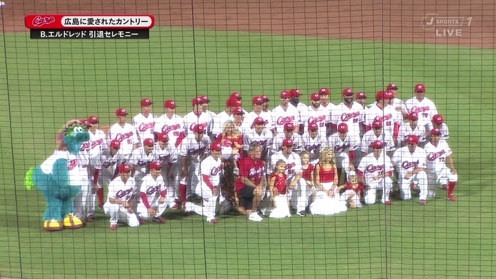 エルドレッド引退セレモニー43