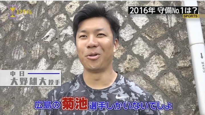 プロ野球100分の1位2016守備部門15