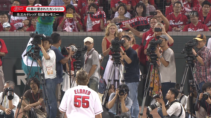 エルドレッド引退セレモニー71