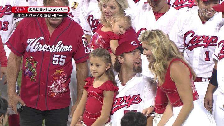 エルドレッド引退セレモニー42