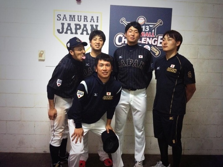 日本代表カープ4人