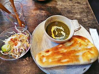 ほうれん草のグリーンカレー