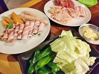 アスパラ巻きとか