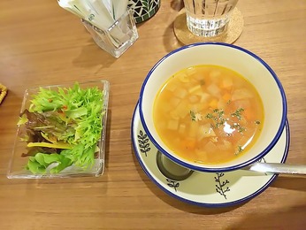 スープは具沢山!!