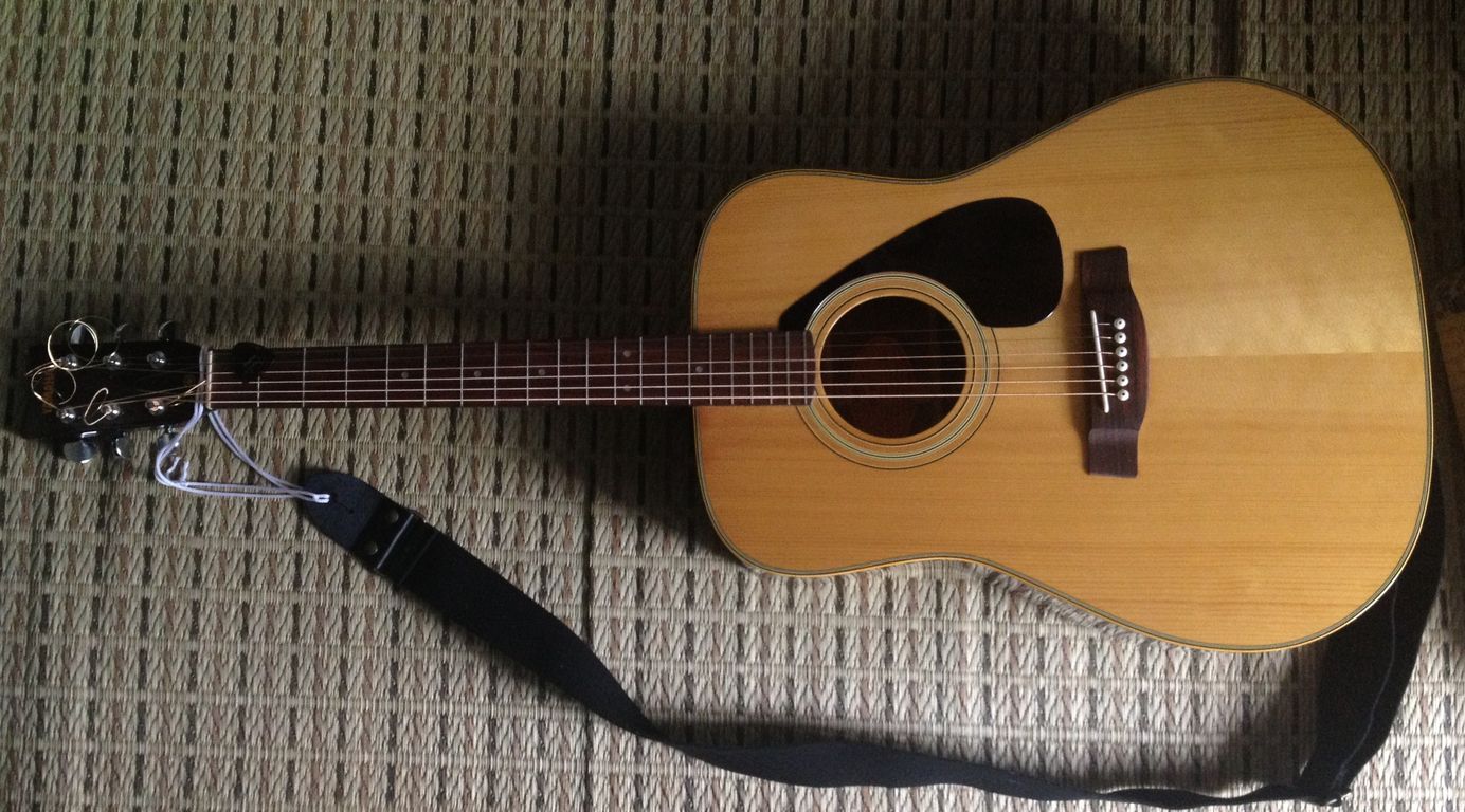 YAMAHA FG151 オレンジラベルを5000円で買った : TKX DIARIES
