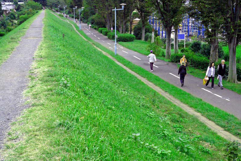 ひと駅散歩 花小金井 田無 こじきぶくろ