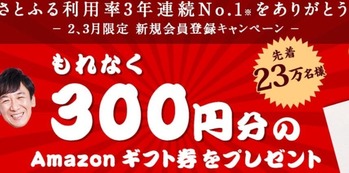 さとふるアマギフ