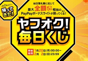 ヤフオク毎日くじ