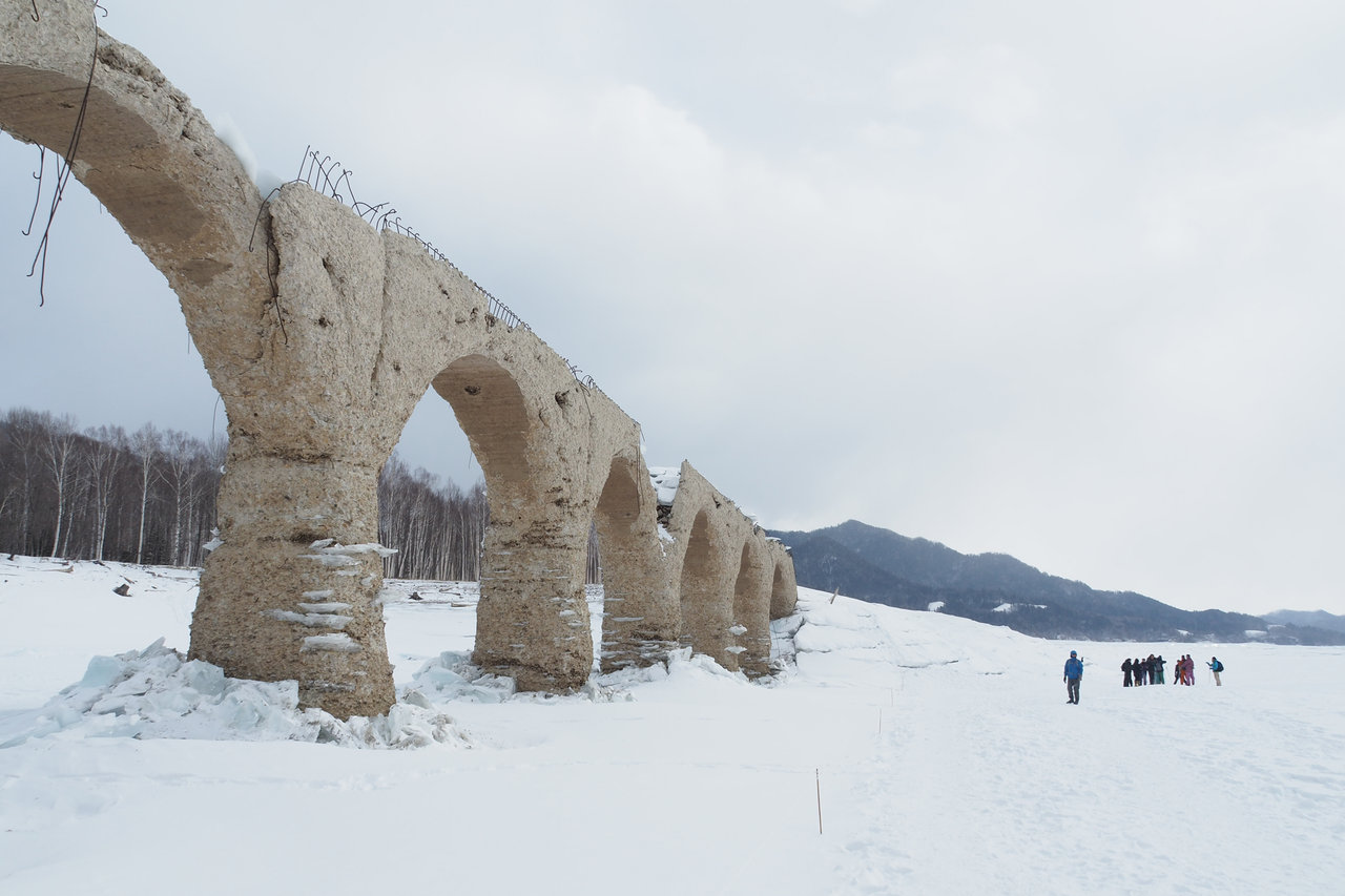 冬のタウシュベツ川橋梁ツアー コジマガ
