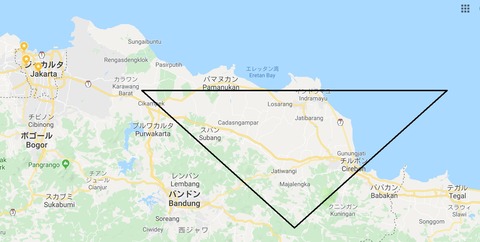 Subang Cirebon Majalengka三角地帯
